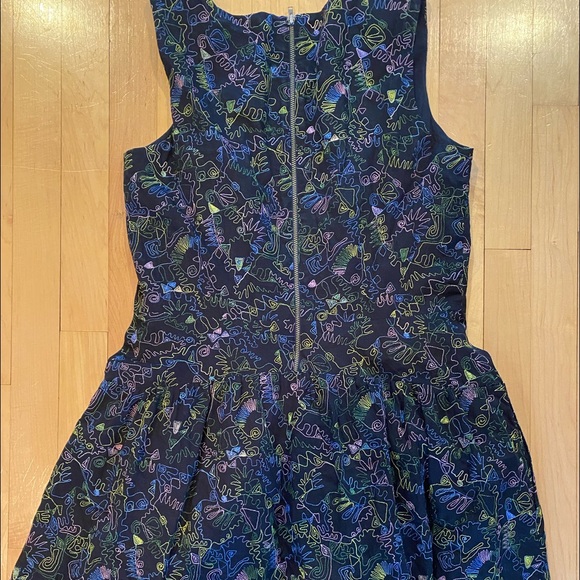 Marc Jacobs artsy multicolored dress - Picture 4 of 4